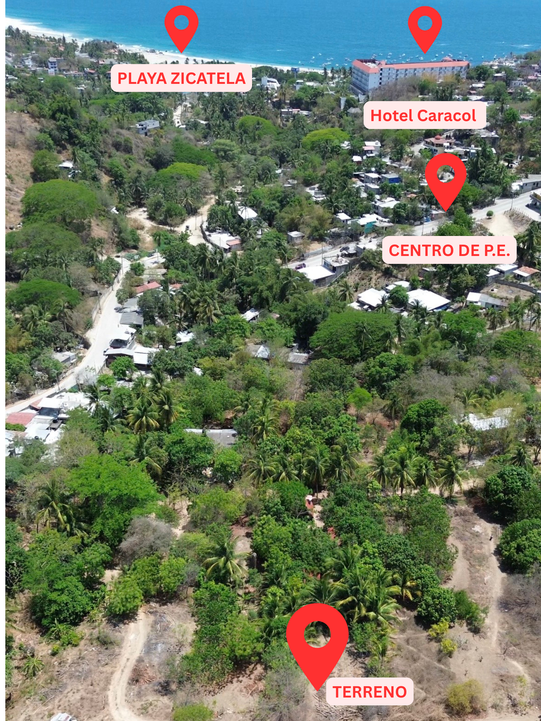 LAND FOR INVESTMENT IN DOWNTOWN PUERTO ESCONDIDO