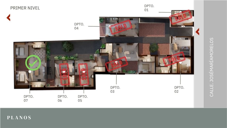 DEPARTAMENTOS NUEVOS EN VENTA EN EL CENTRO DE OAXACA